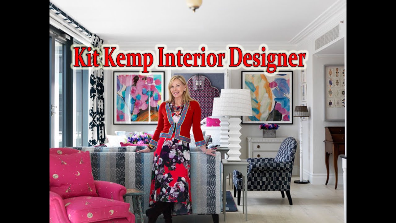 British Interior Designer Kit Kemp.