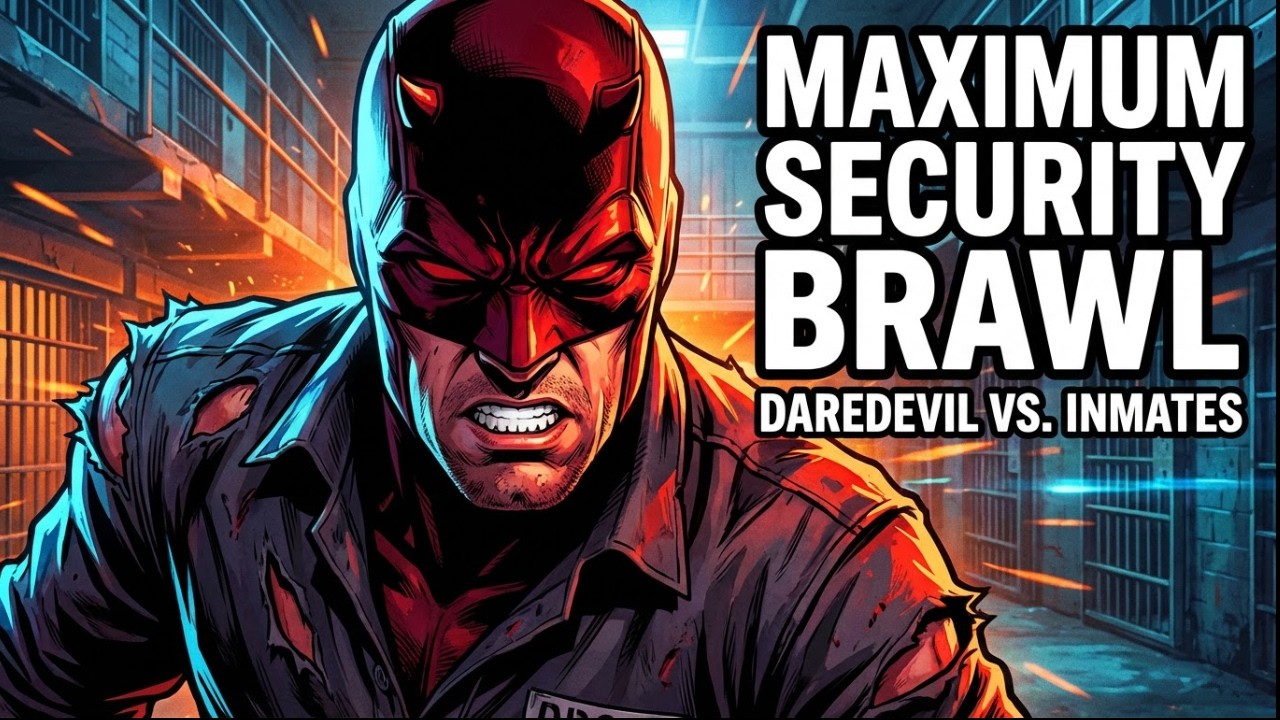 Marvel's Epic Daredevil Prison Fight Scene