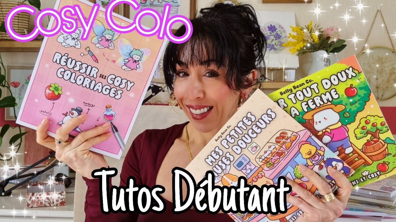 Tutos D&eacute;butant  Cosy colo 🍒🐰🦋✨️🌈🐻