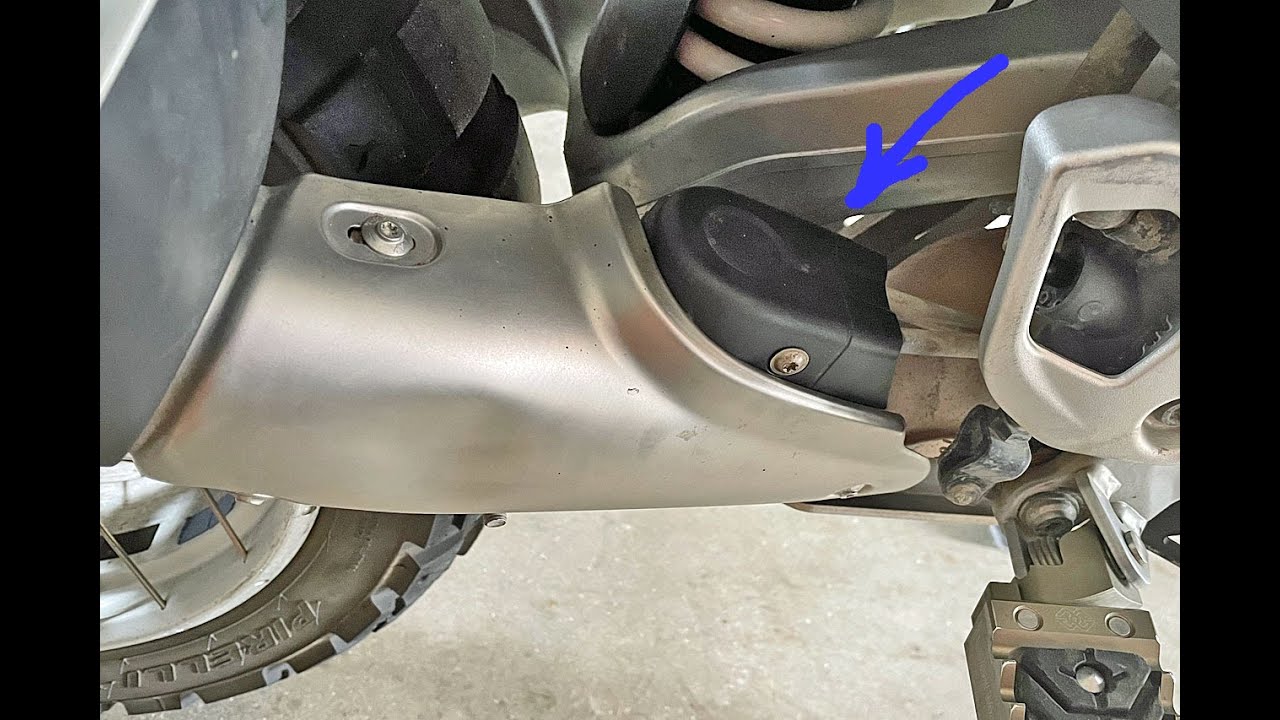 Auspuffklappe an BMW R1200GS LC (K50)