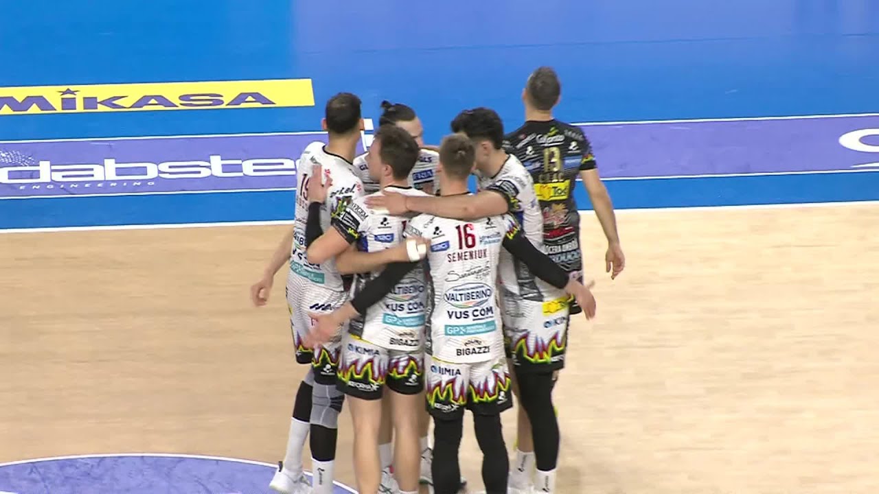 Rana Verona vs. Sir Susa Scai Perugia - Superlega Credem Banca VBTV Match Highlights