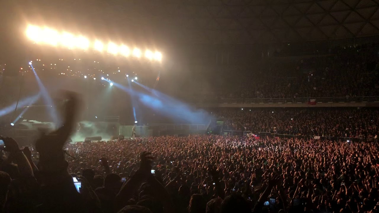 Iron maiden Chile 2019 Movistar