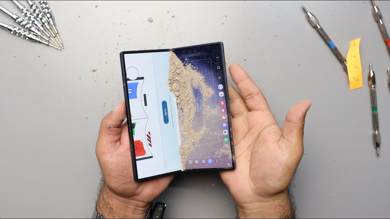 Samsung Galaxy Z Fold 6 / اختبار المتانة / Durability Test