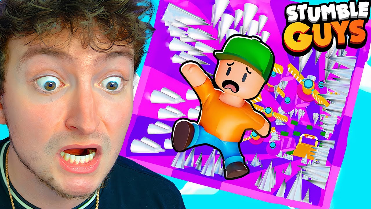 Играю на ХУДШИХ картах Stumble Guys за всю историю!