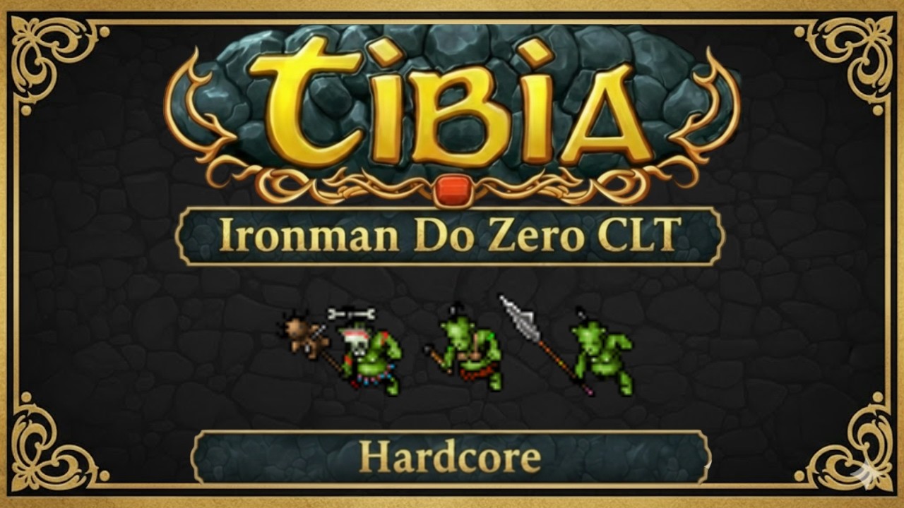 30º Ep. Tibia Ironman Hardcore CLT: Dworc Voodoomaster, Venomsniper e Fleshhunter [Dia 28 a 29]