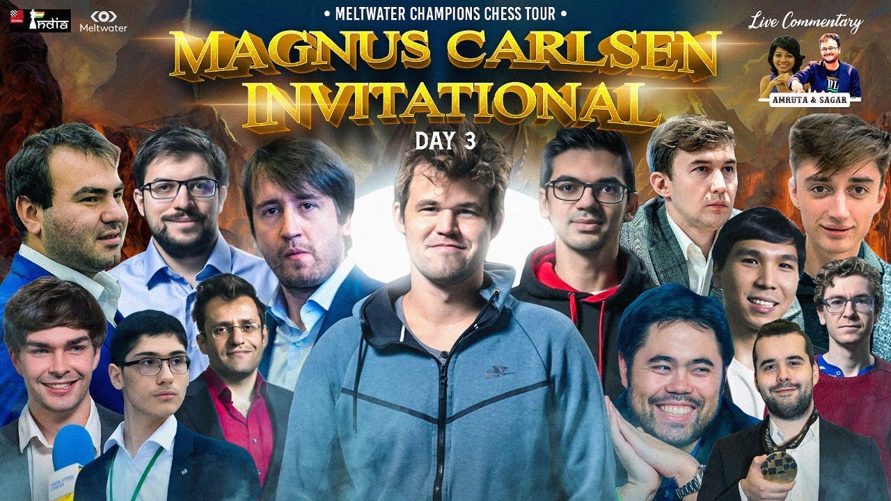 Magnus Carlsen Invitational Day 3 | Live commentary by Sagar and Amruta