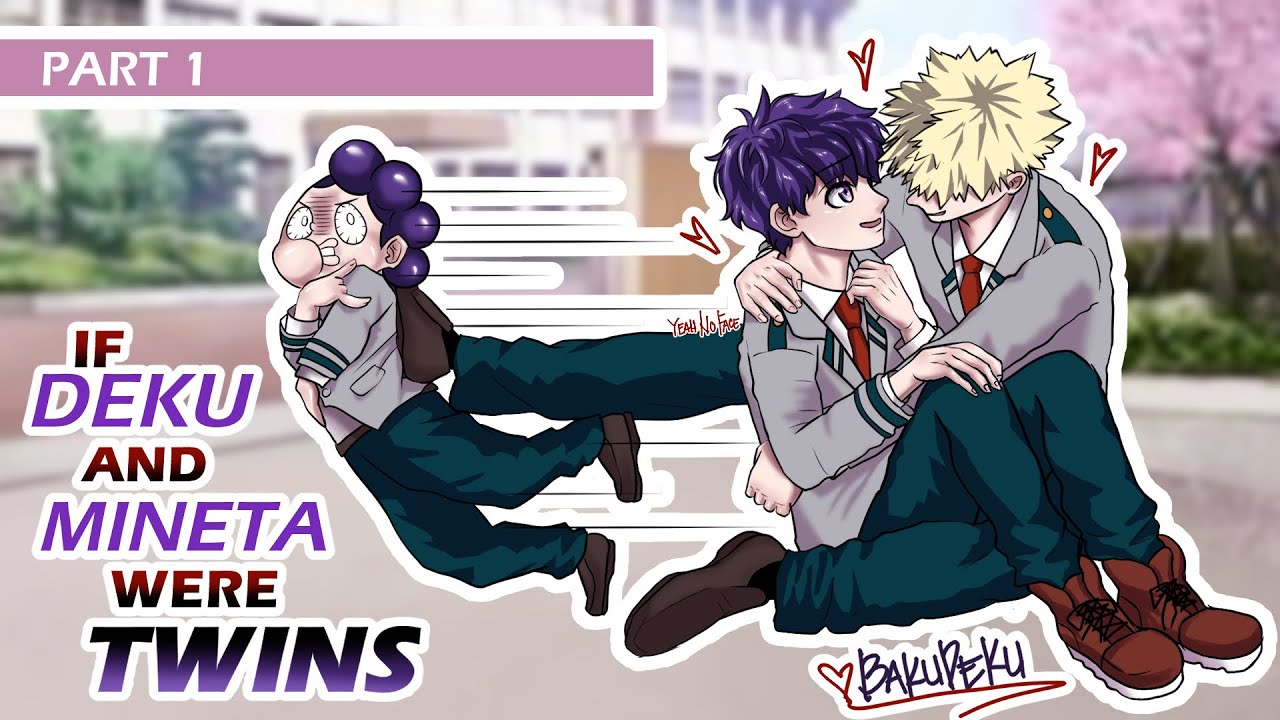 PART 1 | DEKU AND MINETA ARE TWINS?!! 😱😲 | #bakudeku | My Hero Academia Texting Story