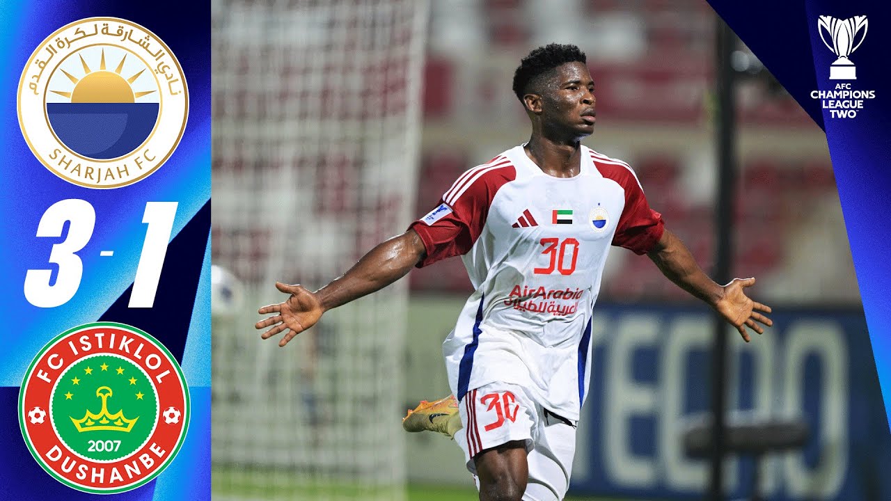 Sharjah FC (UAE) - FC Istiklol (TJK) | Highlights | AFC Champions League Two™