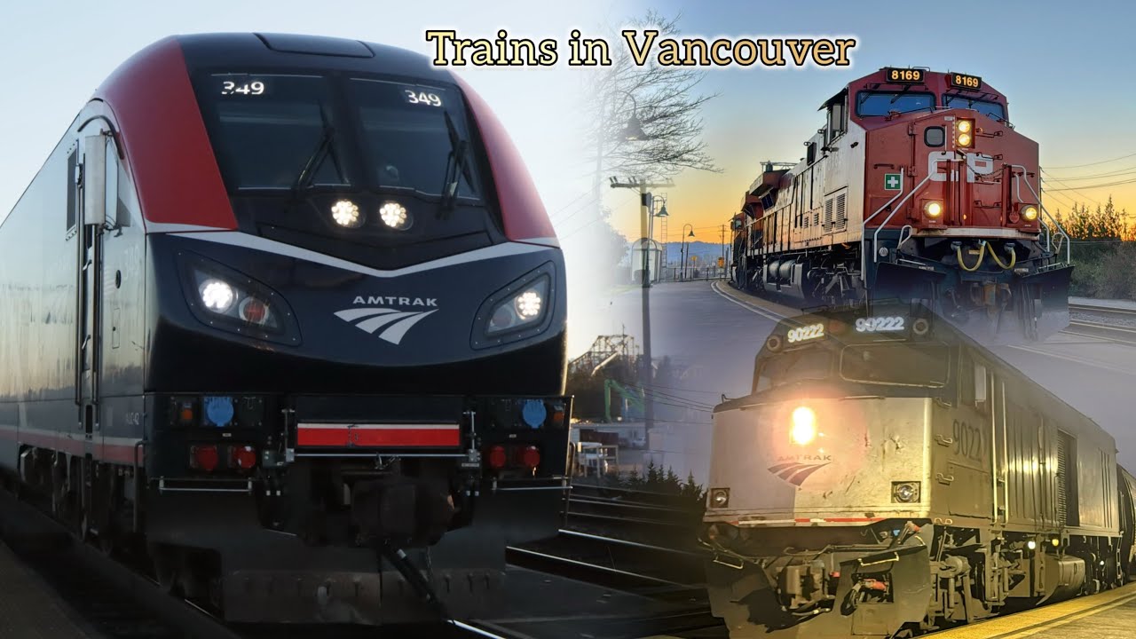 A Cold Thursday Afternoon Vancouver Railfanning - 1/15/26