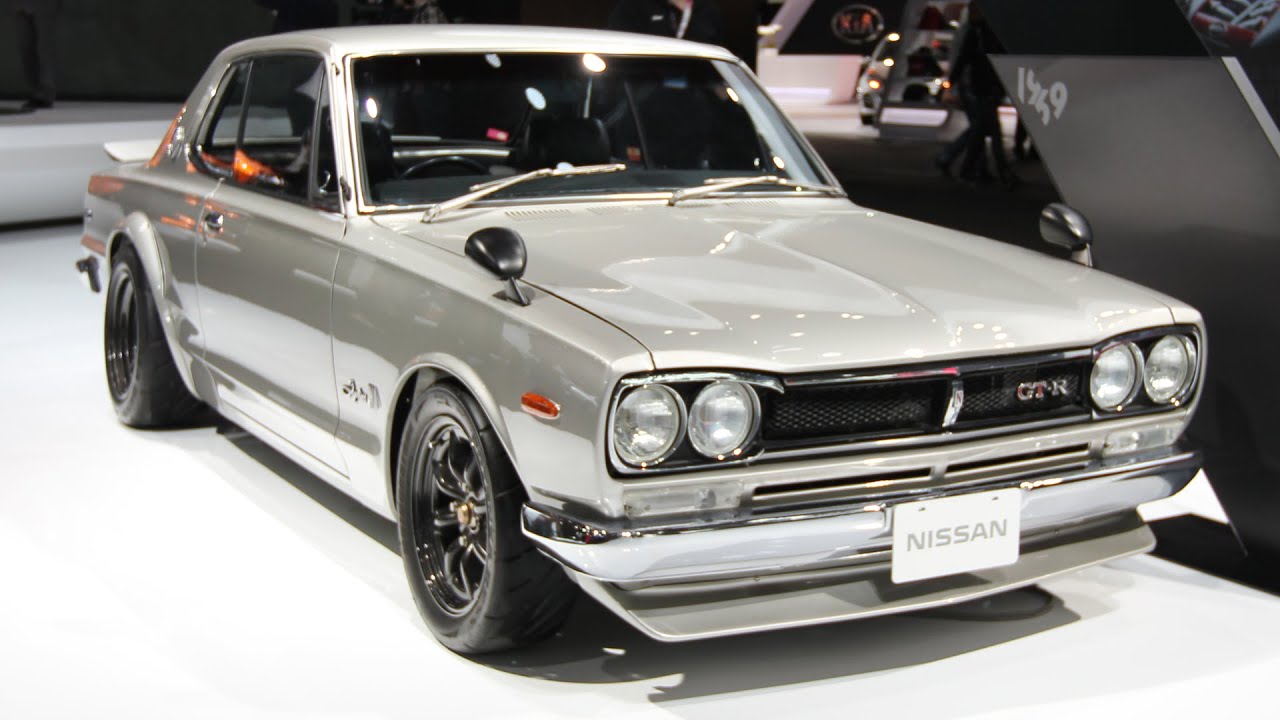 Nissan Skyline GT-R Heritage display at the 2016 NY Auto Show from Hakosuka, to Kenmeri and R34