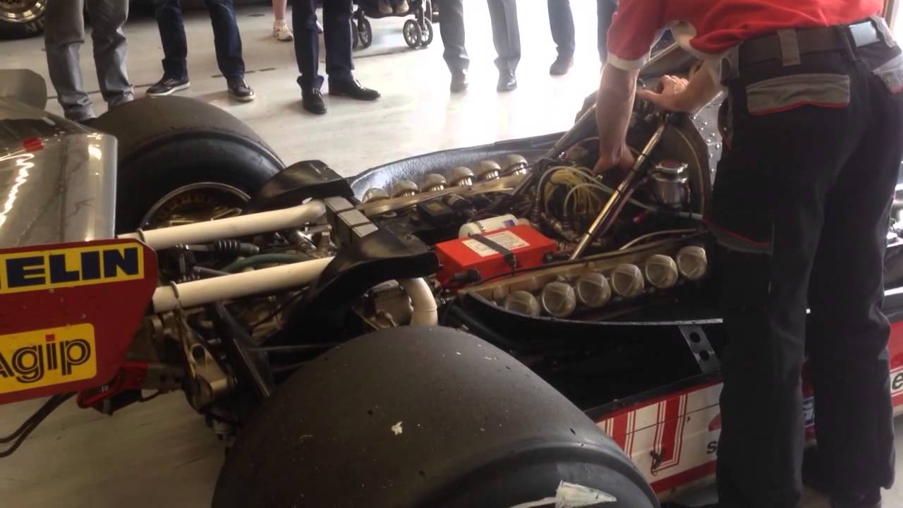 Ferrari 312T4 Start Up Modena Trackdays
