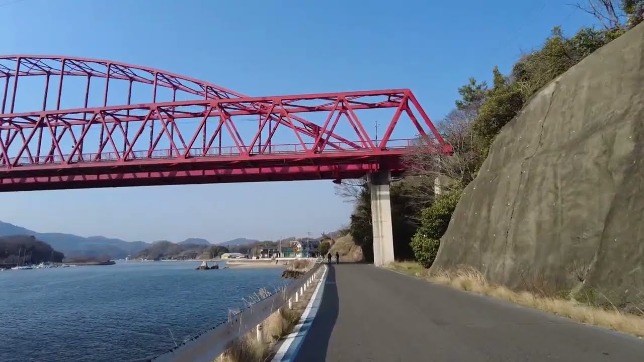 The final 5km of cycling on the Shimanami Kaido, Imabari to Onomichi. | ONE MORE THING at the end!!