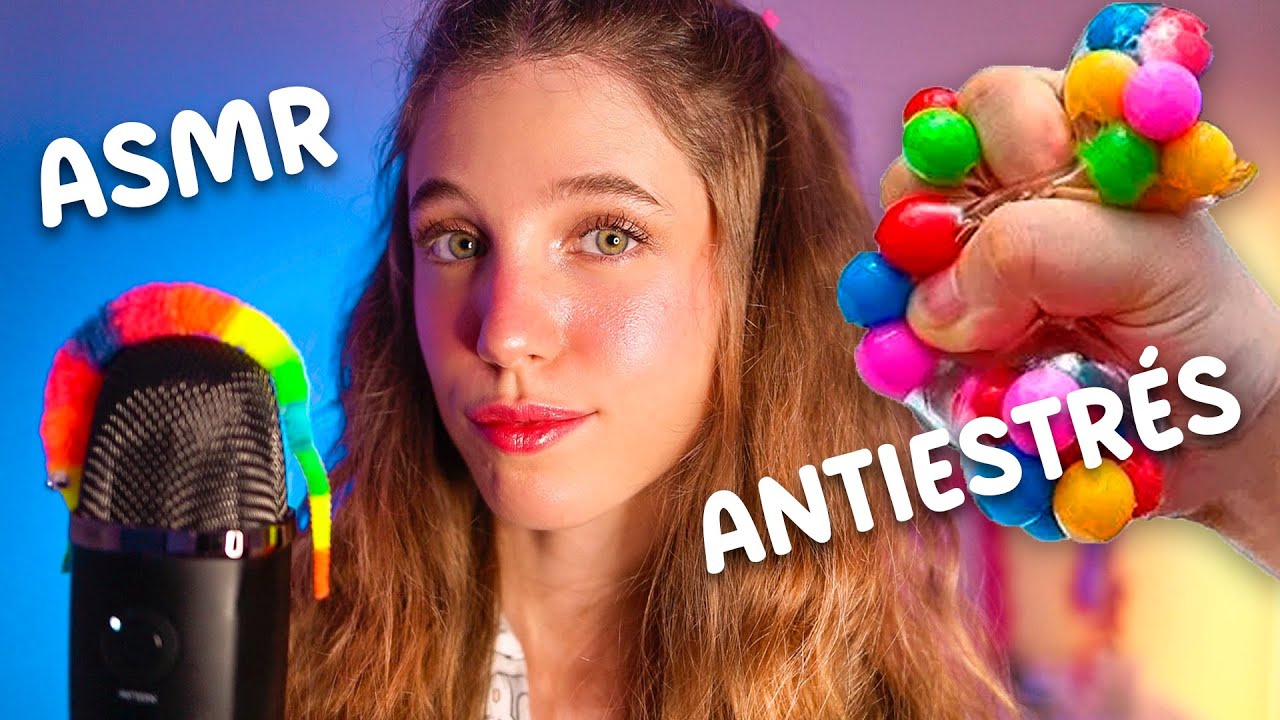 ASMR OBJETOS DESESTRESANTES para DORMIR RÁPIDO 💆🏼‍♀️🧠 (Sonidos Antiestrés)
