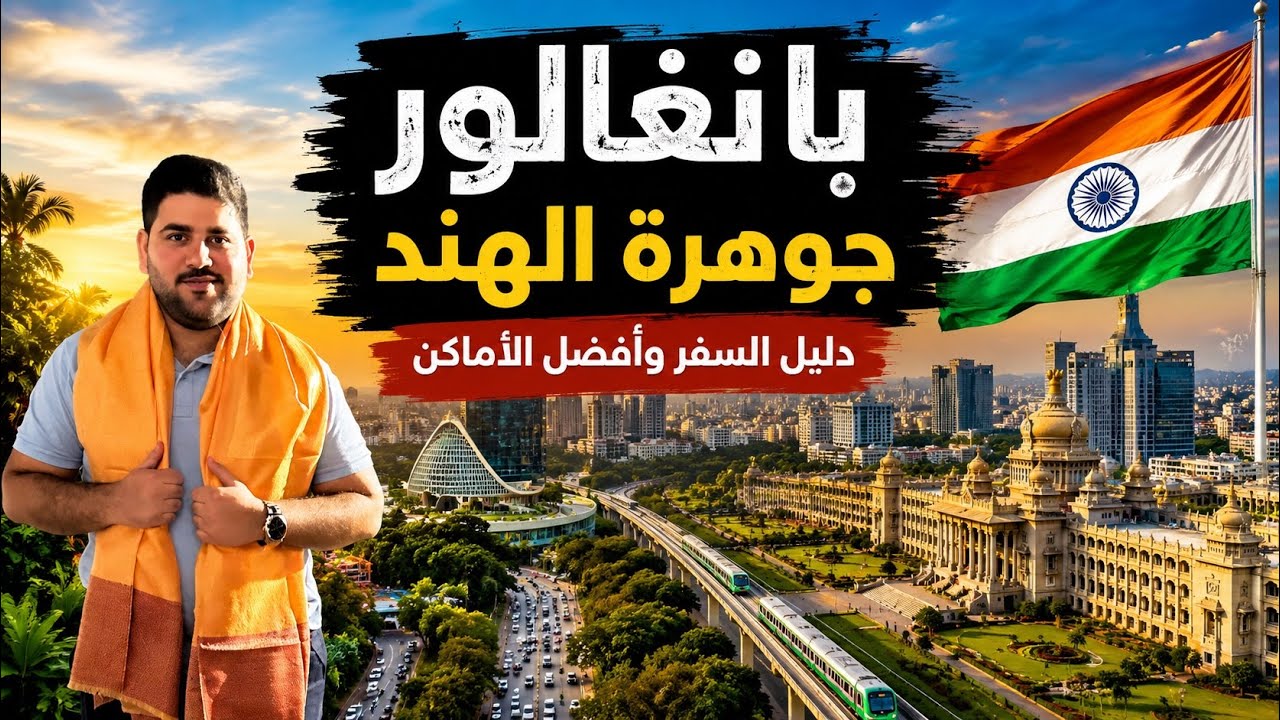 استكشف بنغالور الهند! 🇮🇳 Bangalore India
