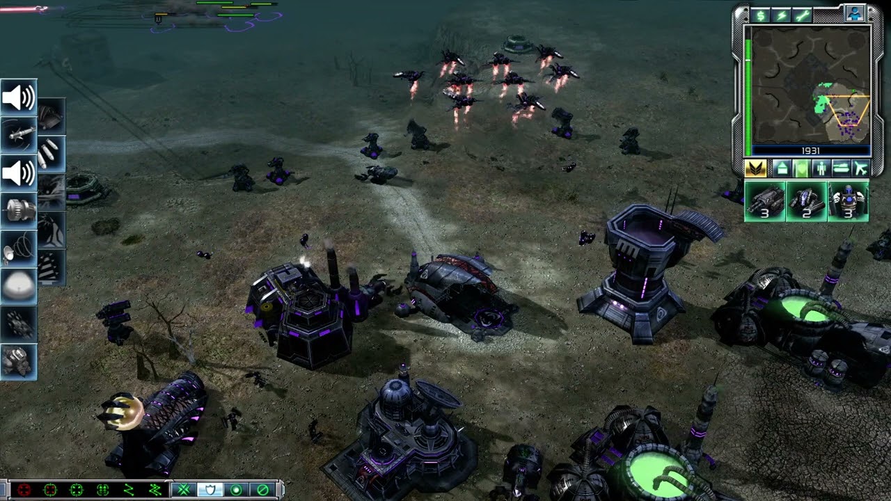 Command & Conquer 3 mod Advanced.CABAL битва против NOD в Мусорополисе#cnc#commandandconquer#gaming