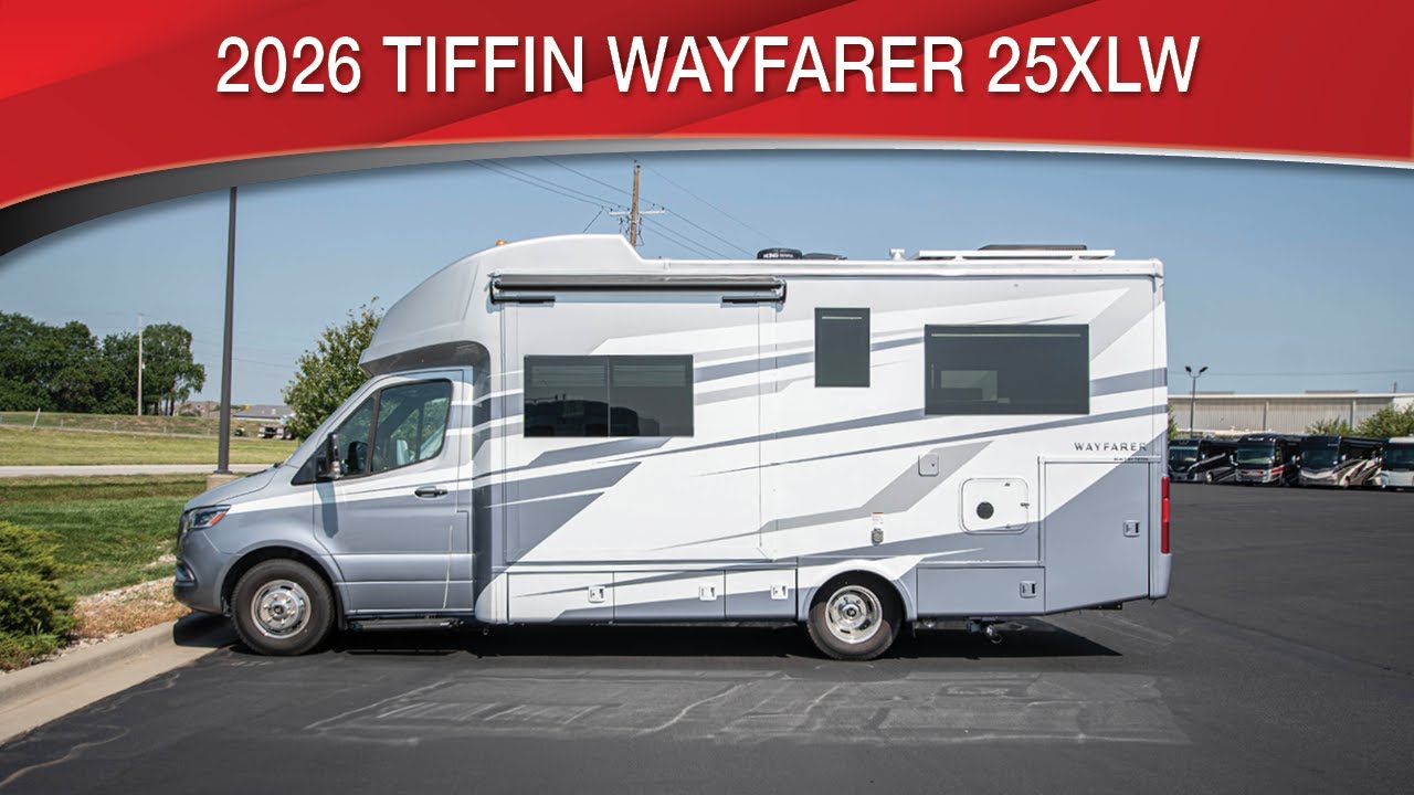 Test Drive this 2026 Tiffin Wayfarer 25XLW Today