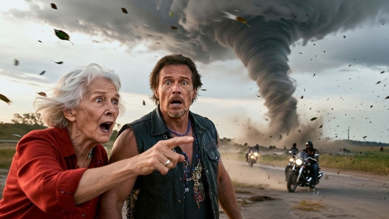 Elderly Woman Screamed for Help as the Tornado Approached—300 Bikers Changed Her Life Forever