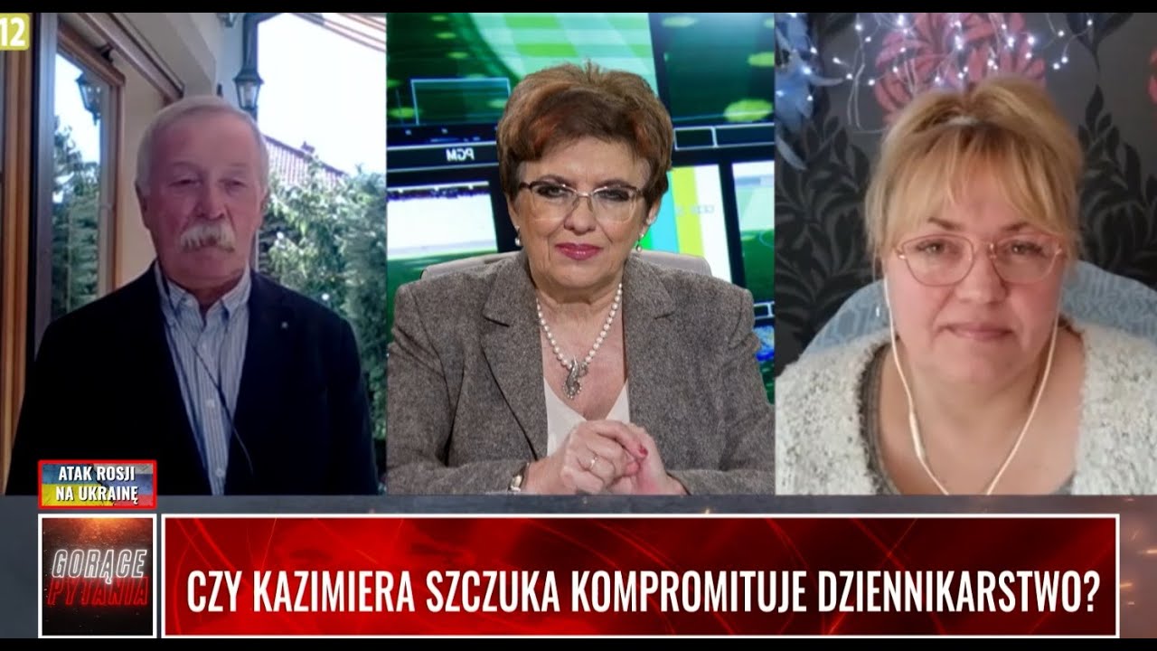 CZY KAZIMIERA SZCZUKA  KOMPROMITUJE DZIENNIKARSTWO?