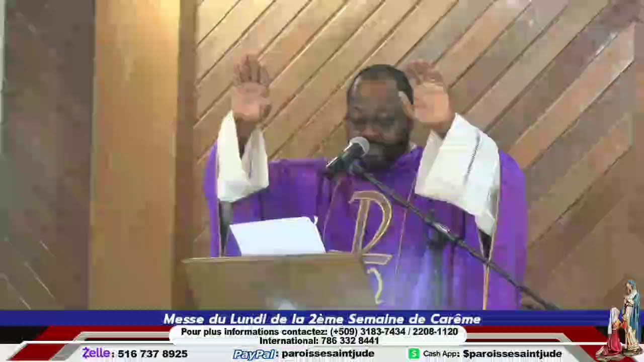 Messe du Lundi de la 2ème Semaine de Carême