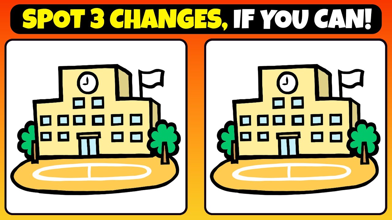 SPOT 3 CHANGES, IF YOU CAN!! | Find 3 Differences👀