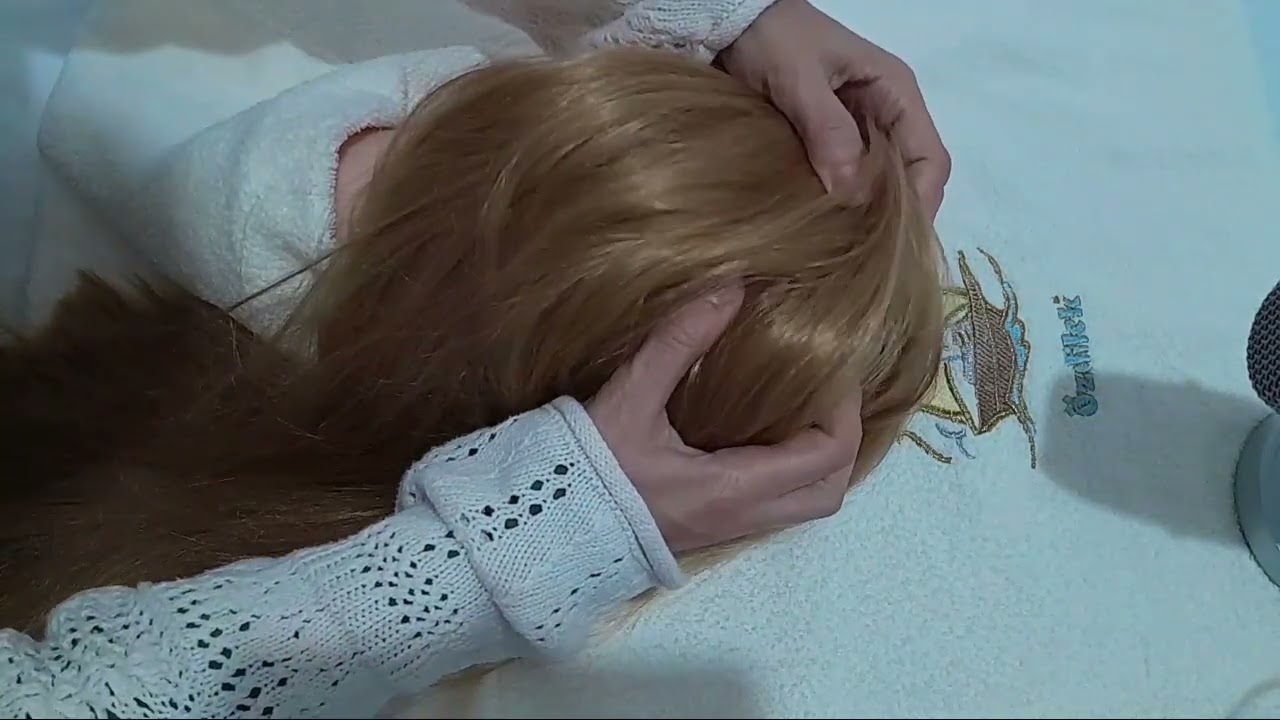 TÜRKÇE ASMR / Baş Ağrını Alıyorum / Kafa Masajı/ Saçlarını Okşuyorum / Dua ASMR / Enerji Temizliği