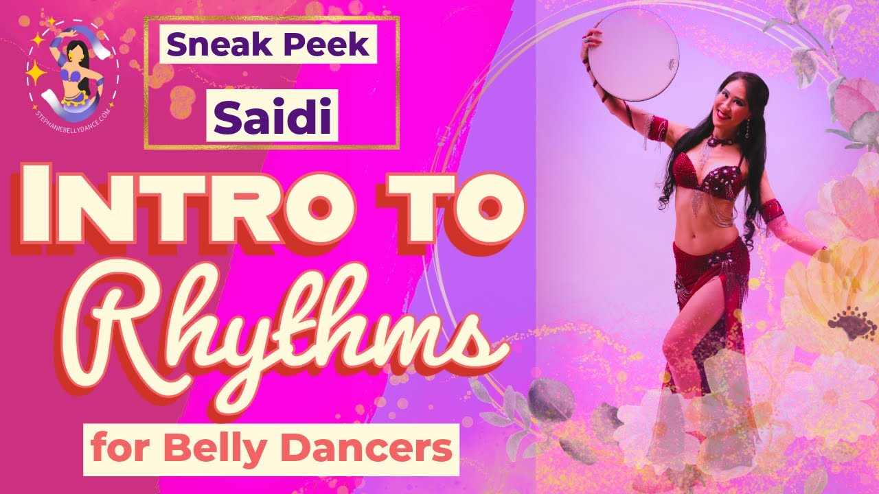 All Levels | Intro to Saidi 5-Minute Tutorial:  RHYTHMS Series for Belly Dancers