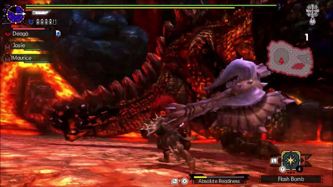 [MHGU] EX Crystalbeard solo clear - Valor Charge Blade