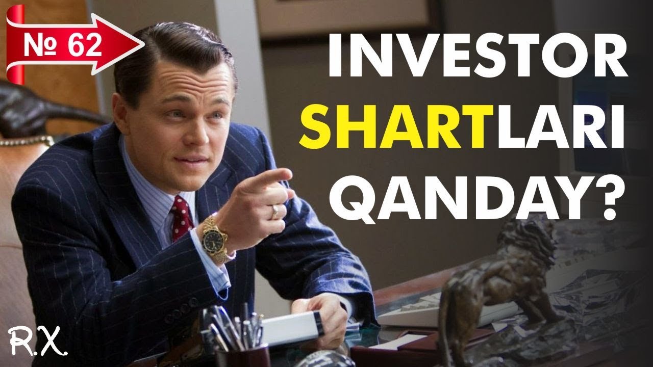 №62: Qanday qilib INVESTOR bilan to'g'ri kelishish mumkin? | Ravshanbek Xonniyoz