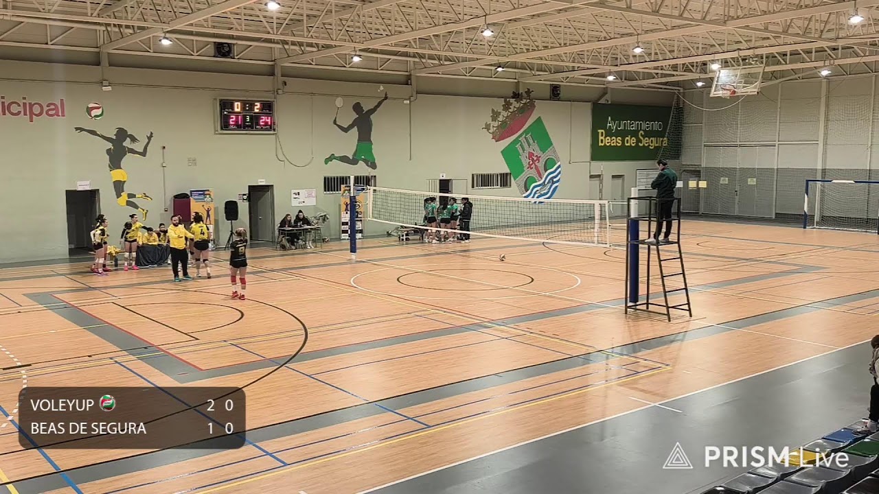 JUVENIL FEMENINO JAÉN VOLEYUP  VS BEAS DE SEGURA