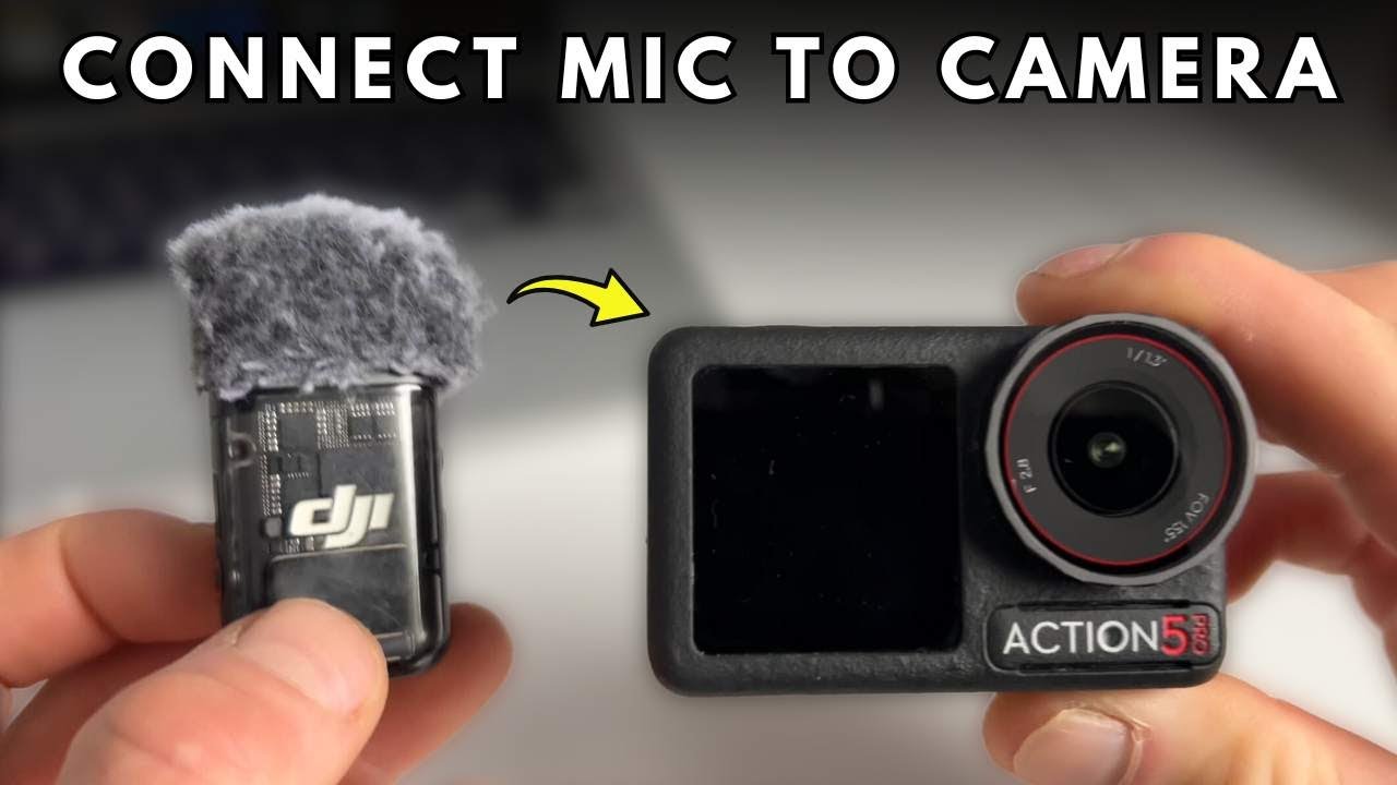 How to Connect DJI Mic 2 with DJI Osmo Action 5 Pro Camera