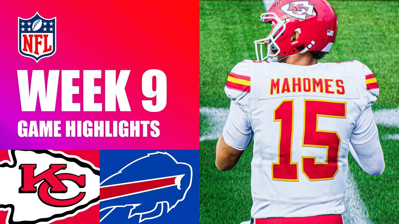 Chiefs vs. Bills Week 9 - Madden 26 Simulation Highlights