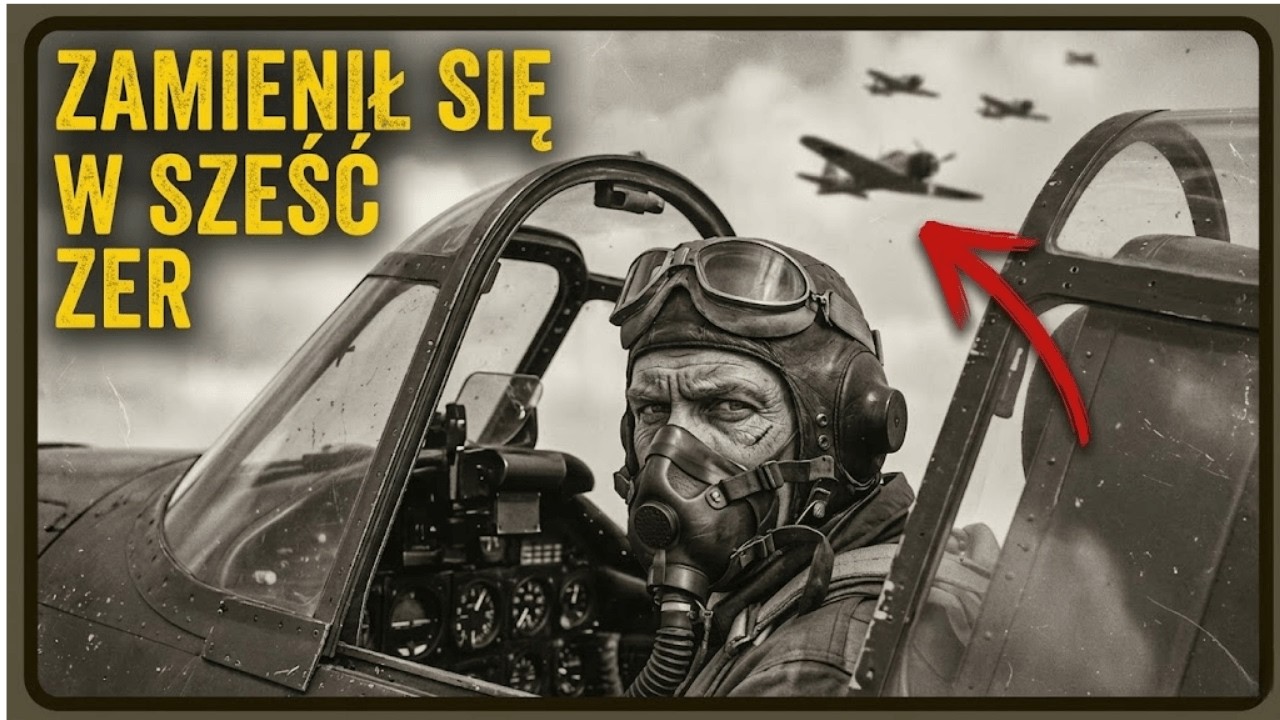 Śmiali się z jego „zbyt wolnego” Hellcata – aż wymanewrował 6 Zer i zestrzelił 4