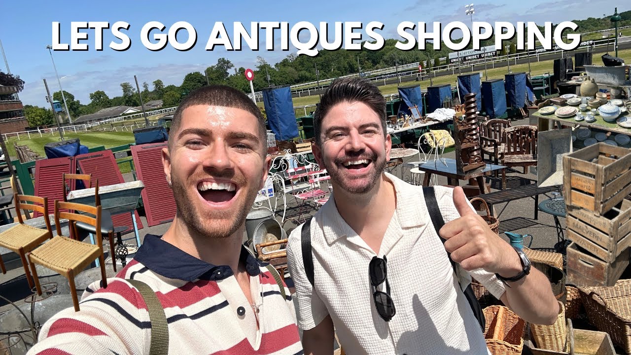 COME ANTIQUES SHOPPING WITH US IN LONDON | VINTAGE DECOR MARKET
