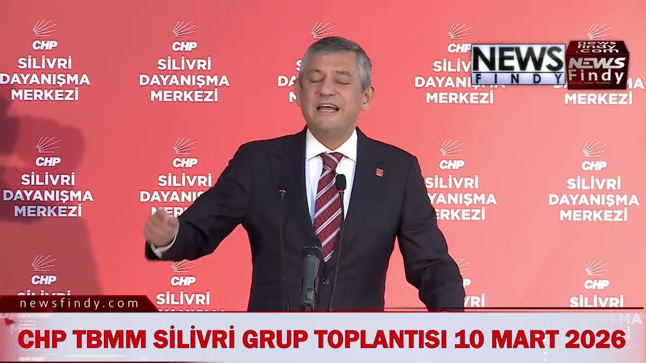 Özgür Özel CHP Silivri Grup Toplantısında Ellerinde İftiralardan Başka Bir Şey Kalmadı