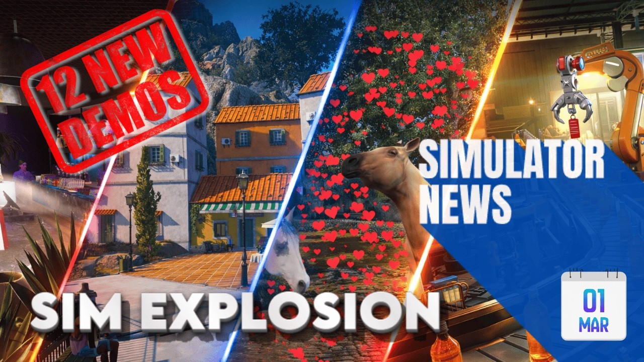 Massive Simulator Demo Wave + New Releases (Late February Round-Up)