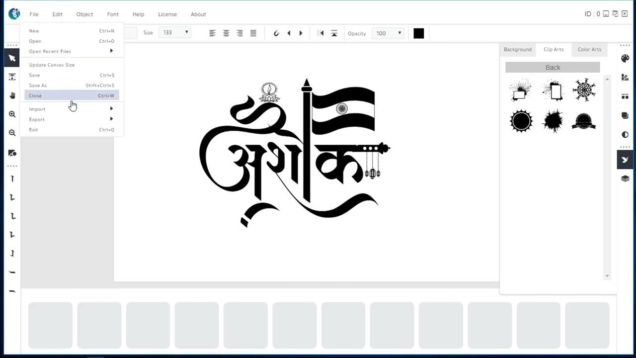 #IndiaFont Graphics Designer #Top Indian Calligraphy Font with #IndiaFont v2 Name Graphics Designer