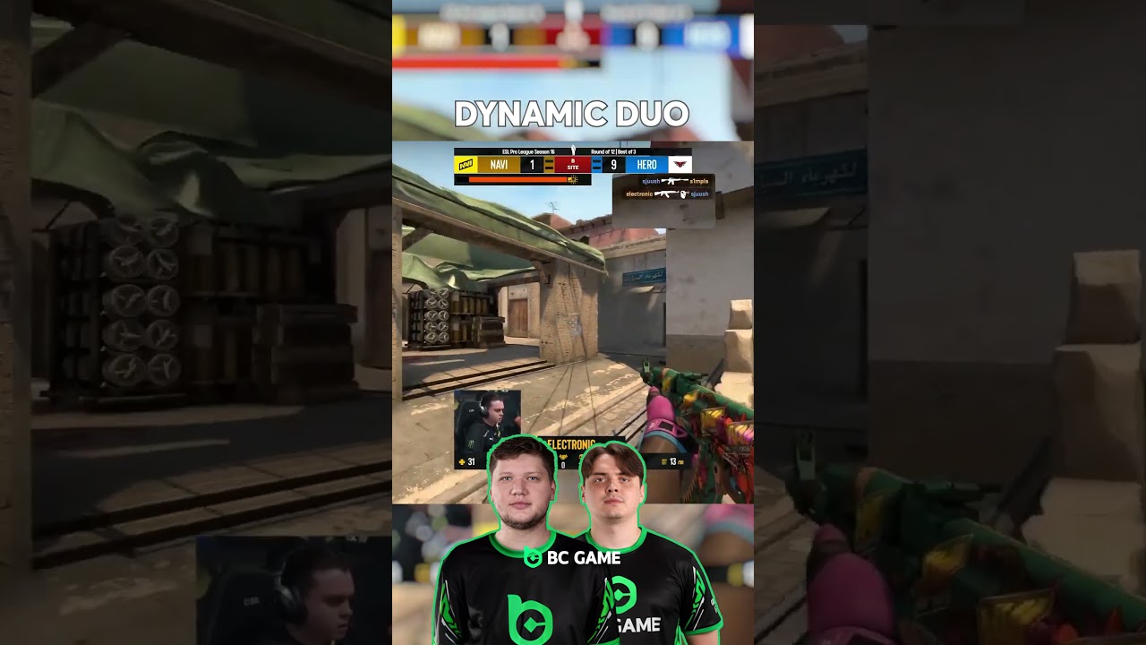 ДУЭТ | #cs2 #counterstrike #gaming #s1mple #electronic