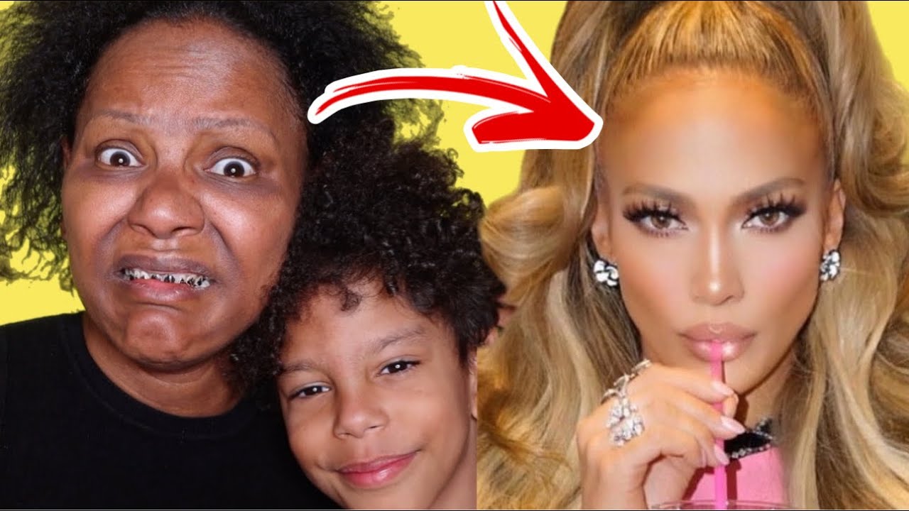 MAKEUP TRANSFORMATION Jennifer Lopez 😳😱 #makeup