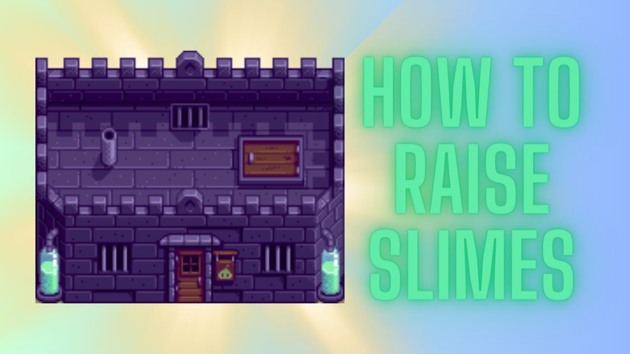 What's a Slime Hutch? All About Raising Slimes in Stardew Valley (tutorial)