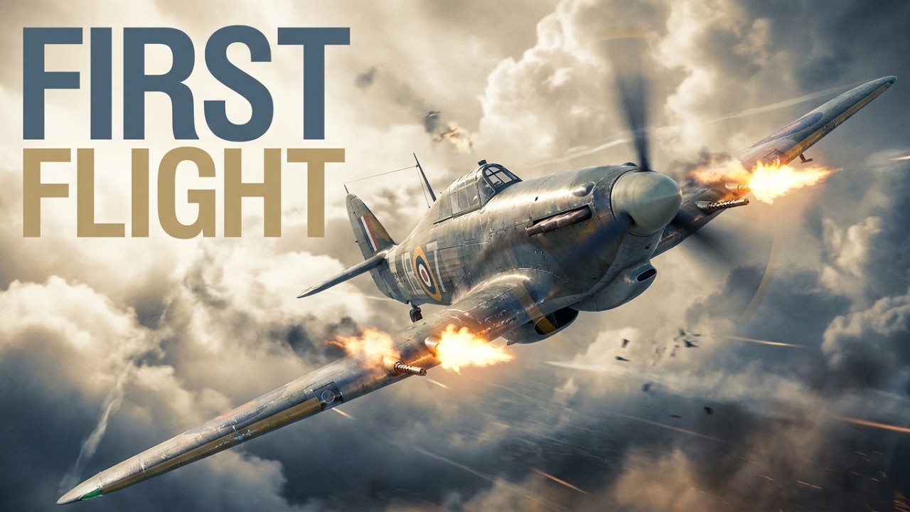World of Warplanes Tier V Hurricane Mk II 1st flight!   #wowp #warthunder #worldofwarplanes
