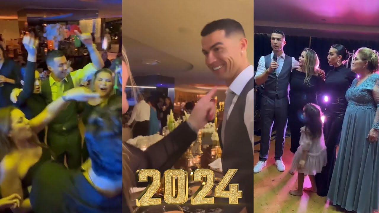 Cristiano Ronaldo's Crazy New Years Party In Madeira With Friends & Family