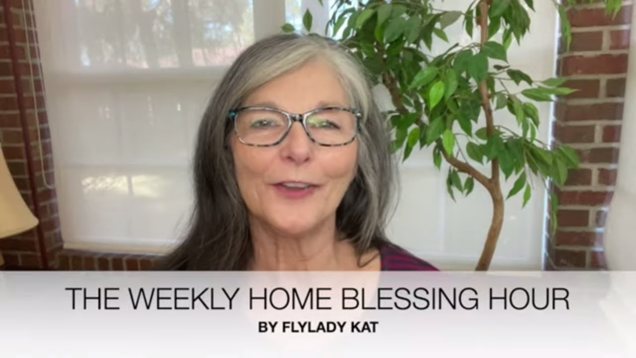 FLYLADY SYSTEM - THE WEEKLY HOME BLESSING HOUR - HOW TO HAVE A CLEAN CLUTTER FREE HOME WITH FLYLADY