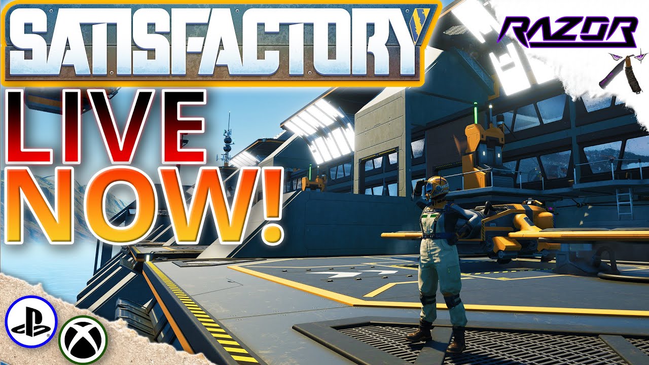 Satisfactory 🏗️ Out For Console Now! 🎮 Stream 1