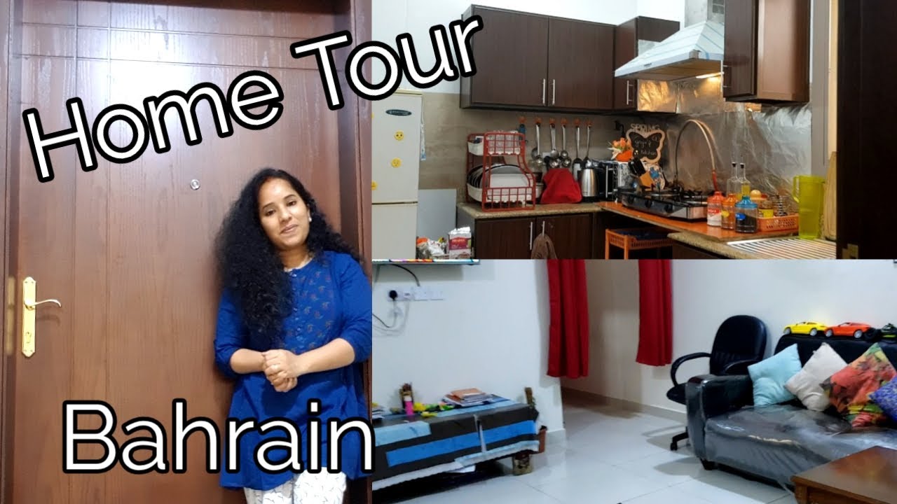 Home Tour in Bahrain//Single Bed Room Apartment in Bahrain//gayu's kitchen Home Tour in Bahrain
