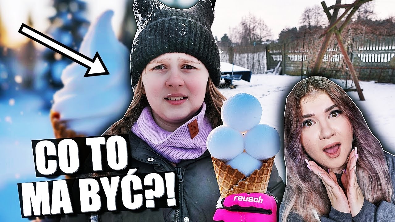 ROBIMY VIRALOVE LODY Z TIKTOKA 💜 DESER ZE ŚNIEGU?! 😱 AFGAŃSKIE LODY