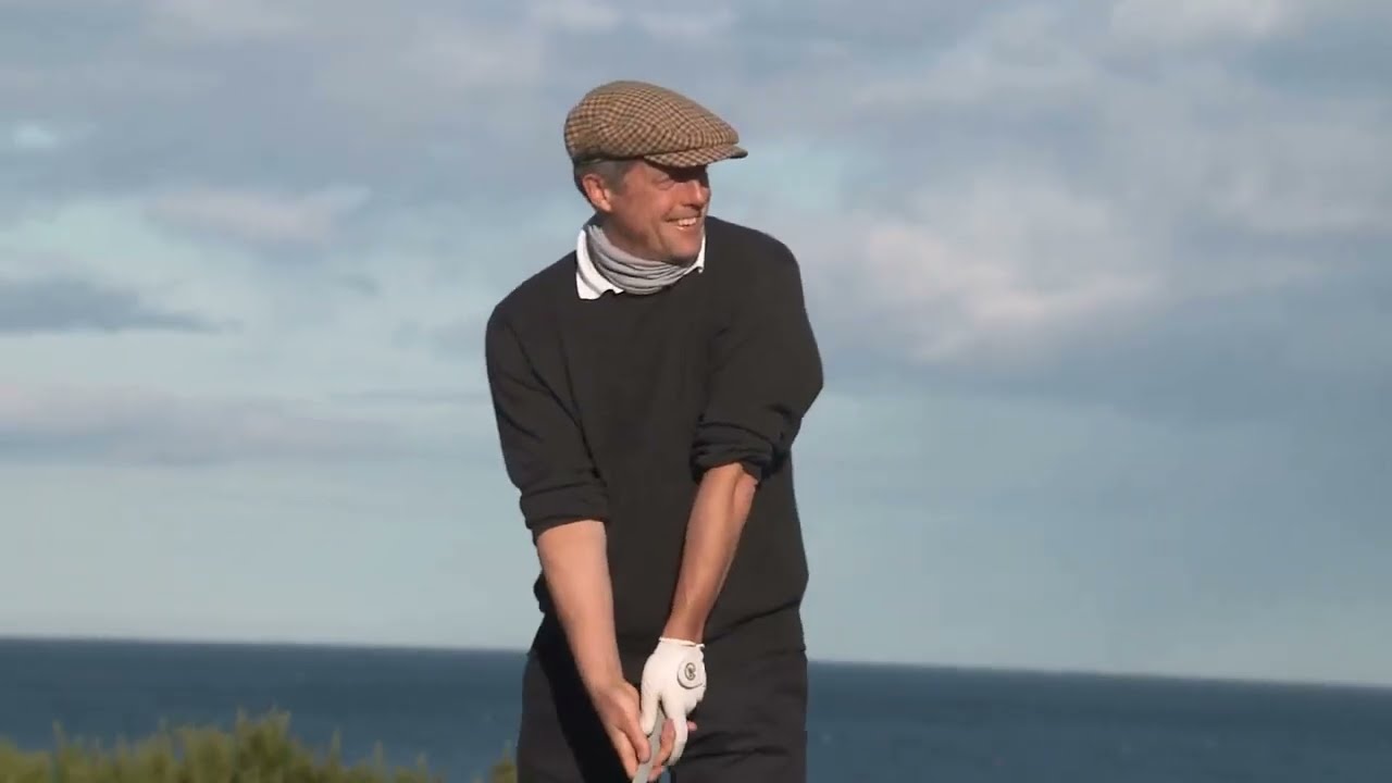 Hugh Grant on his love for links golf #dunhilllinks