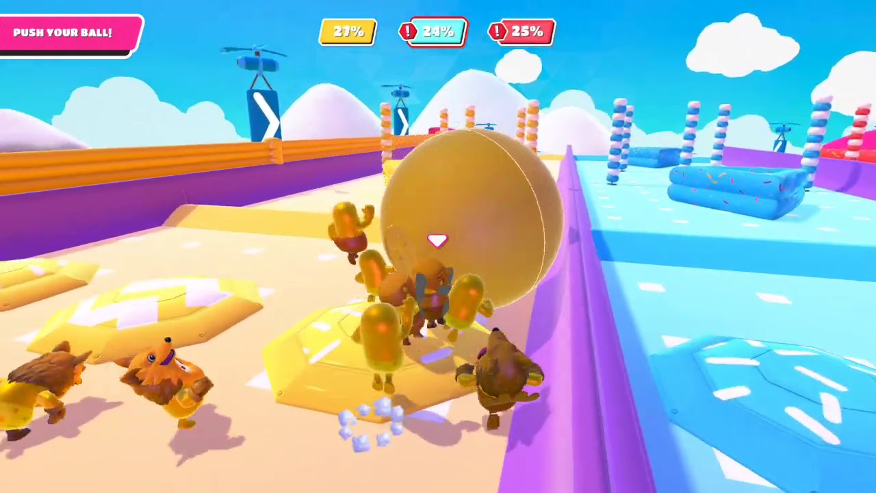 Fall Guys: Ultimate Knockout Gameplay - Rock 'N' Roll