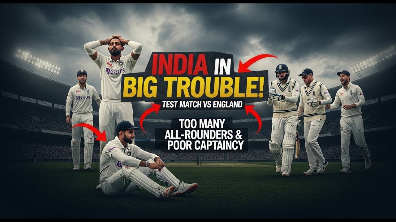 Too Many All Rounders & Poor Captaincy India's Downfall  | Ind vs Eng