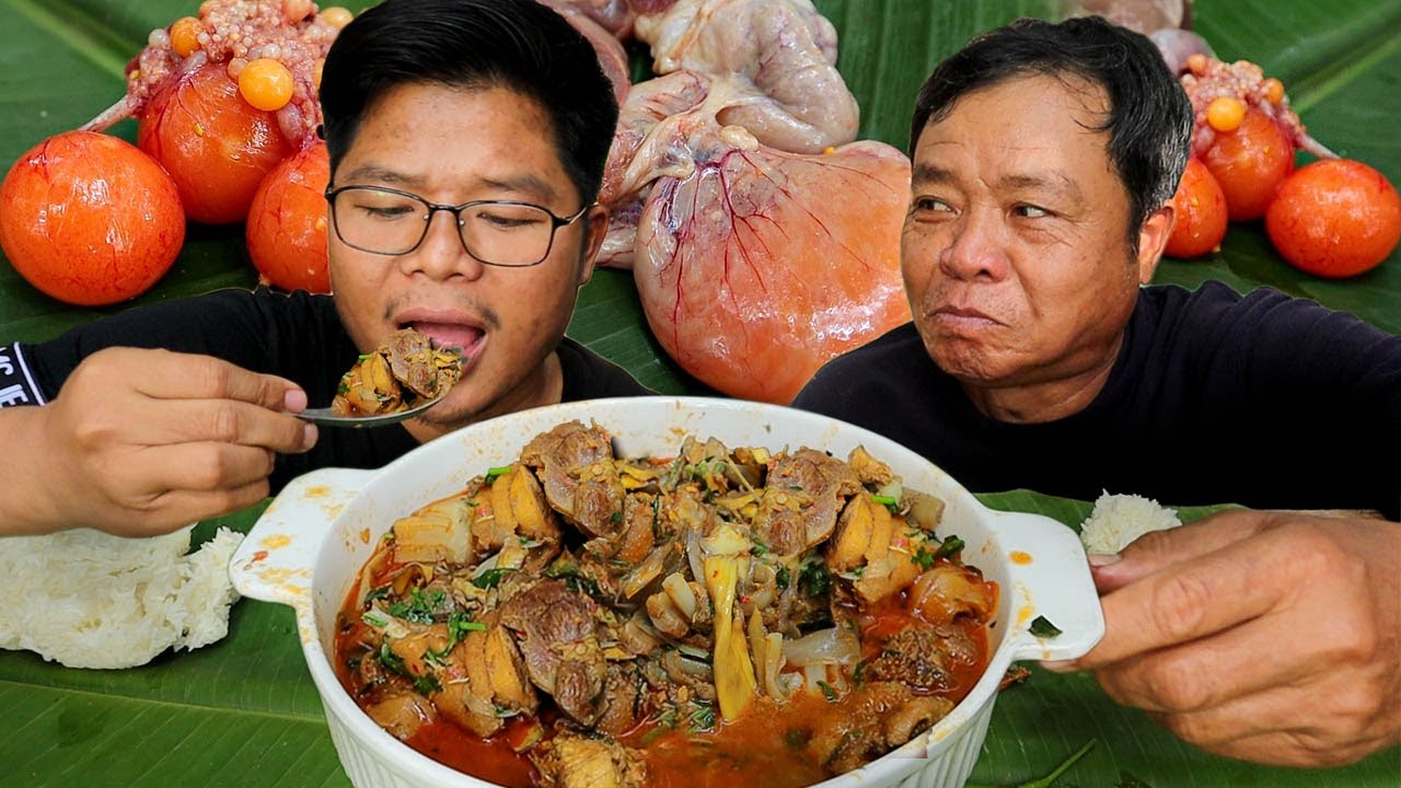 ของป่าอร่อยจริงๆ!! ไก่ 1 ตัว พ่อกับผม จะกินหมดไหม l SANCE