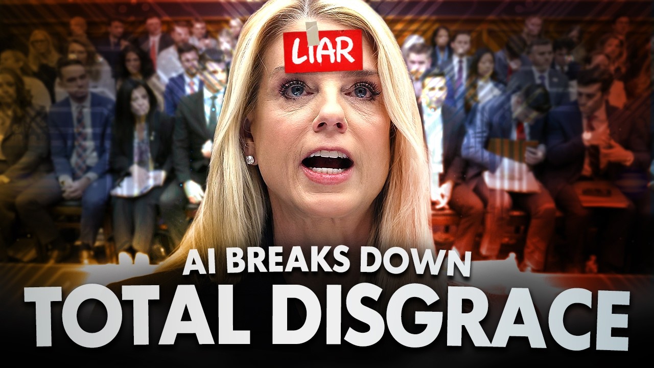 I Let AI React to Pam Bondi's Hearing. It's a TOTAL DISGRACE